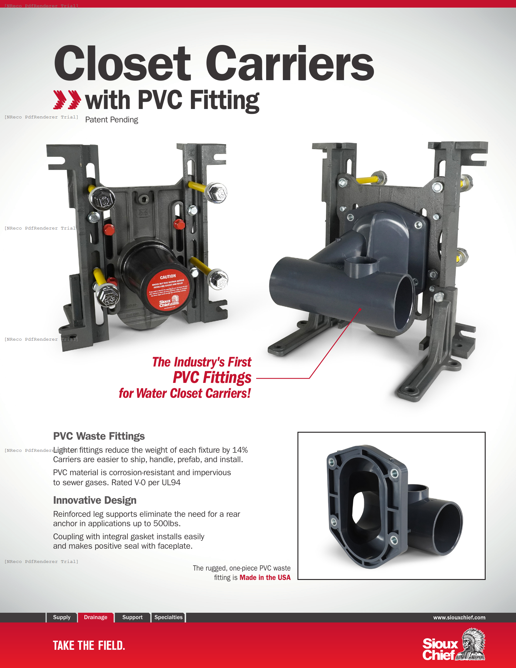 CLOSET CARRIERS WITH PVC FITTING - BROCHURE.PDF Brochure Document